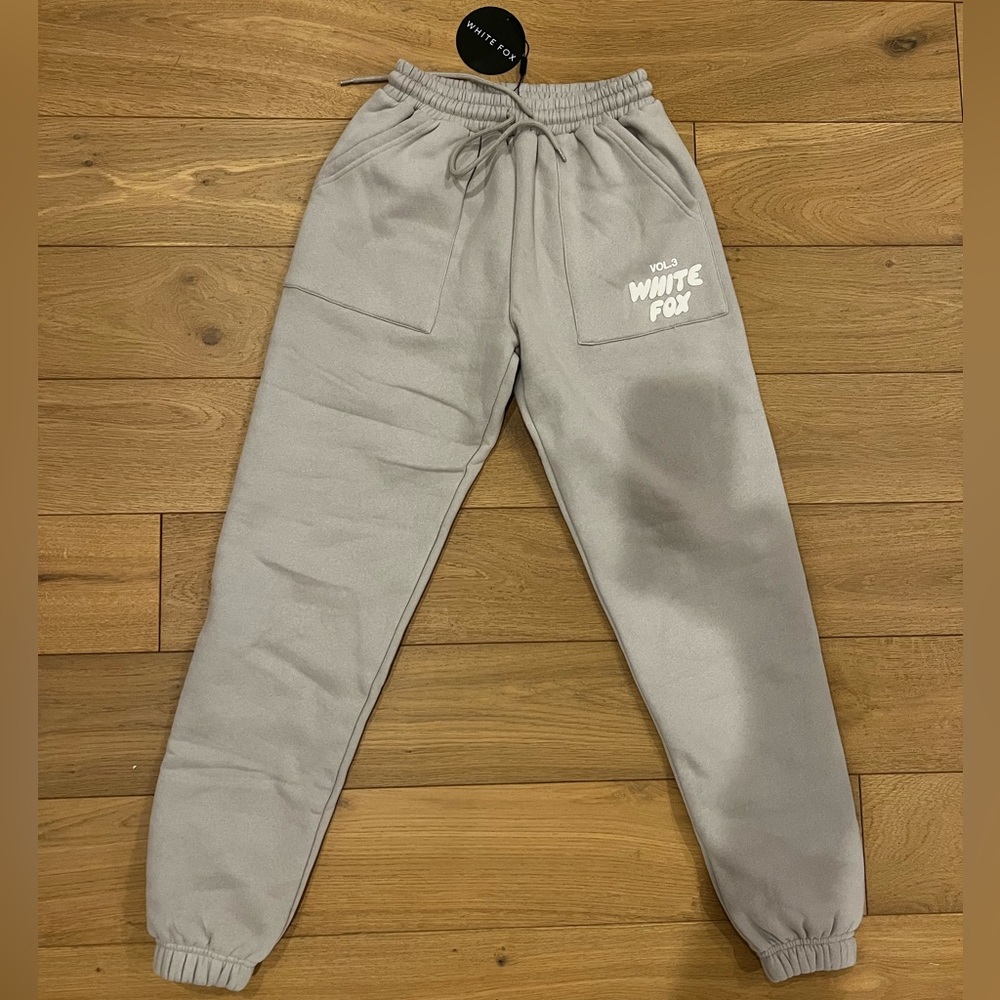 White fox sweatsuit